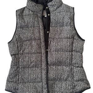 Banana Republic Herringbone Puffer Vest